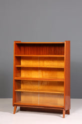 Wunderschönes Mid Century Bücherregal Kommode František Jirák für Tatra Nabytok Highboard Schrank Regal Vitrine