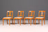 G091 Finish cm 4x Edle Englische Stühle Englisch Dining Chairs Antik 60er Jahre Regency Küchenstühle Stuhlset (Kopie)