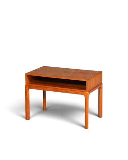 Wunderschöner Aksel Kjersgaard Beisteltlisch Mid Century Ablage Tisch Teak Holz Danish Design Nachttisch