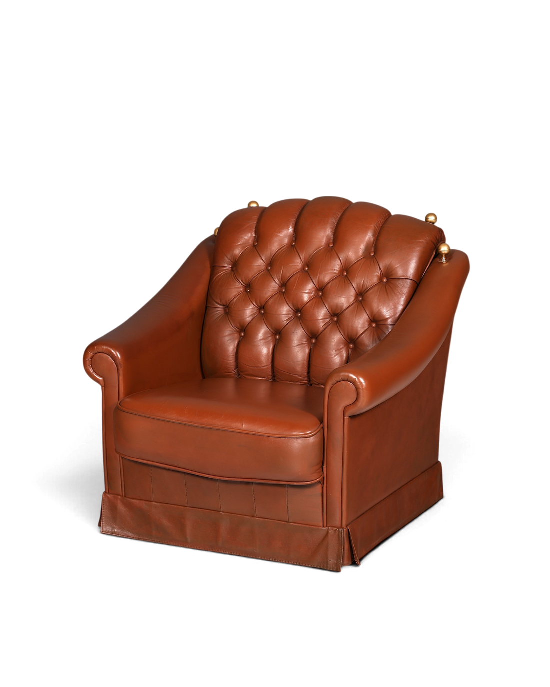 Stilvoller Original Chesterfield Sessel Englischer Armlehnsessel Englisch Herrensessel 2 von 2