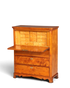 Stilvoller Biedermeier Sekretär Vertiko Louis Philippe  Kommode Schubladenkommode