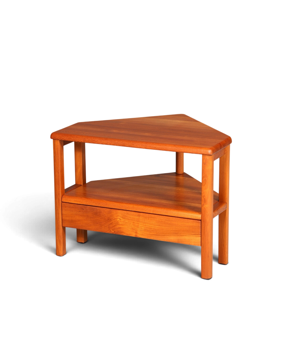 Dänischer Beistelltisch Teakholz Salling Stolefabrik Ecktisch Mid Century Danish Design Couchtisch Vintage
