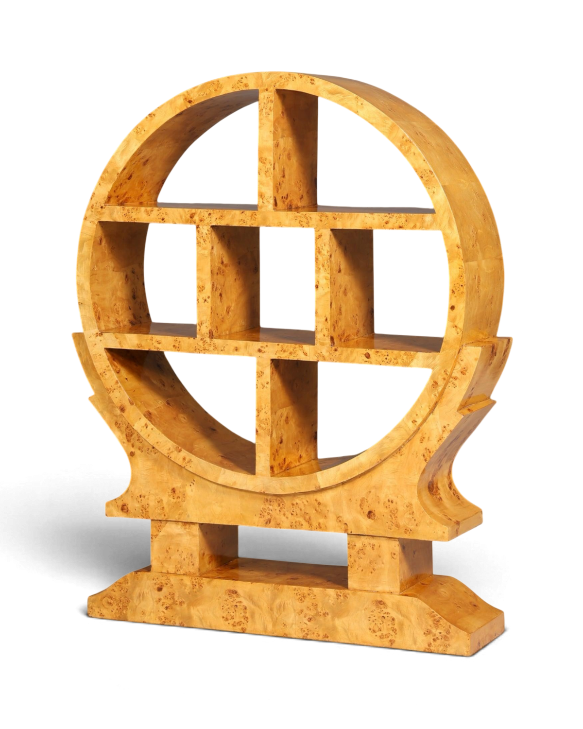 Art Deco Bücherregal Birke Luxus Bookshelf – Hauptstadt Möblerei Berlin