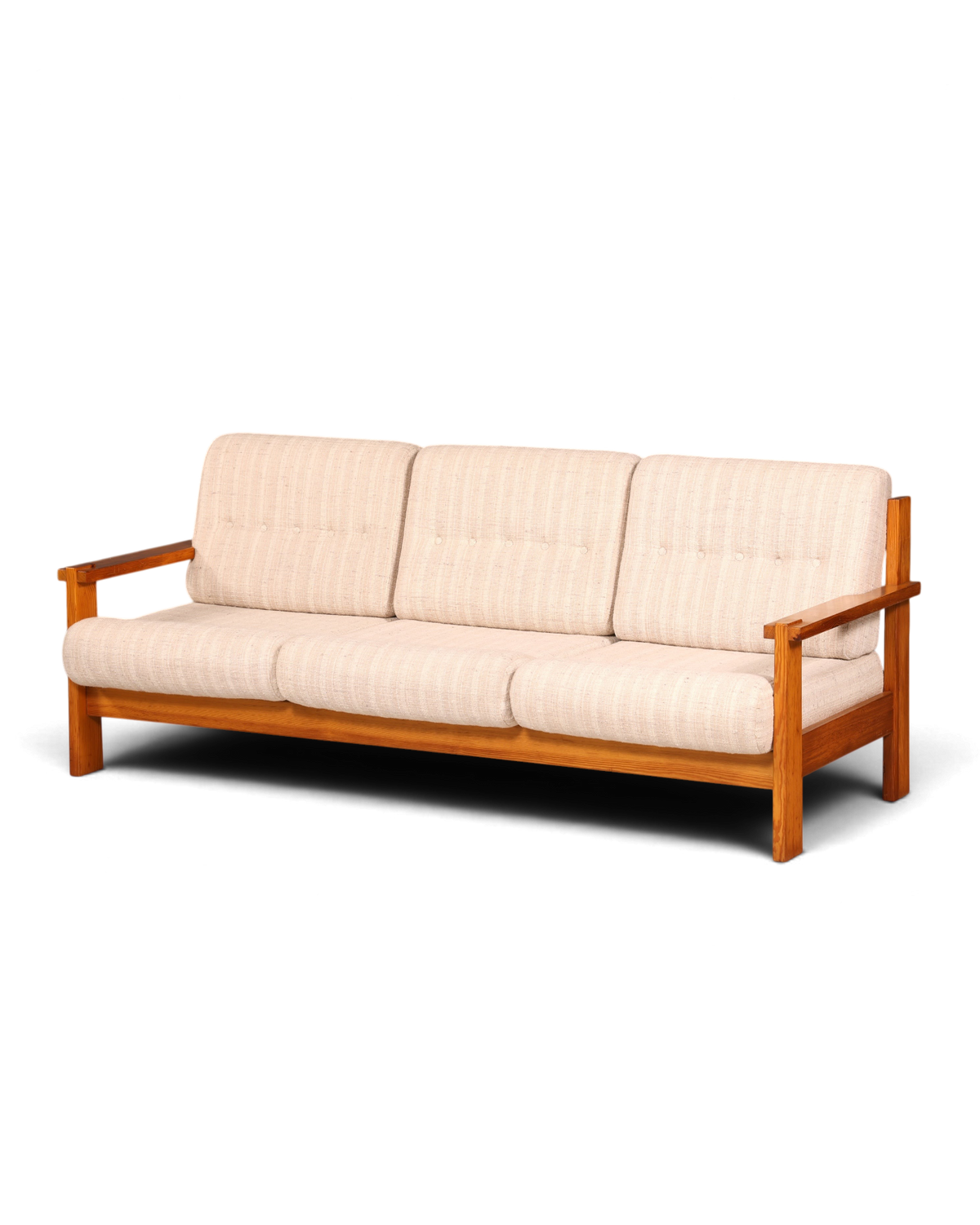 Mid Century 3er Sofa Retro Couch Danish Design Polstersofa – Hauptstadt Möblerei Berlin