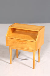 Traumhafte Hellerau Kommode Mid Century Nachttisch echt Holz Beistelltisch VEB Möbel 1 von 2