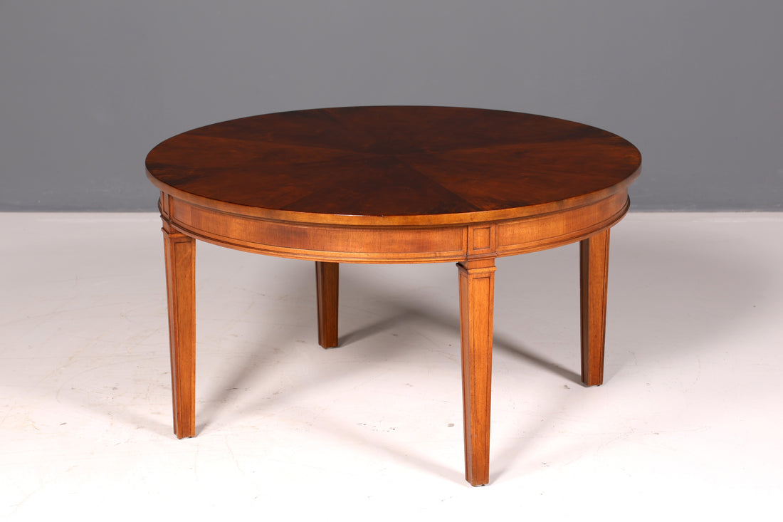 Prachtige Engelse salontafel, antiek, bijzettafel, ronde tafel, vintage