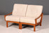 Wunderschönes Mid Century 2er Sofa Retro Couch Danish Design Polstersofa Vintage Canapé