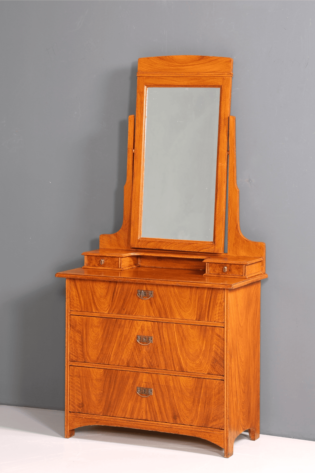 Wunderschöne Jugendstil Kommode Antik Sideboard mit Spiegel Aufsatz Flurkommode