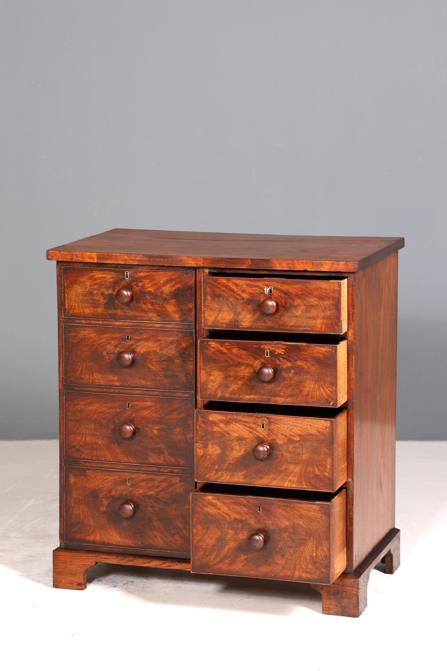 Wunderschöne Englische Kommode echt Holz Antik Biedermeier Schubladenkommoden