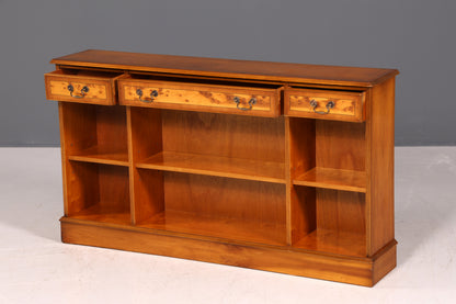 Wunderschönes Englisches Bücherregal Eibe Antik Regal Bookshelf Sideboard Buchablage 60s