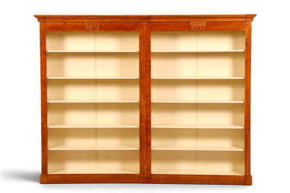 Wunderschönes Englisches XXL Bücherregal Eibe Antik Regal Bookshelf Buchablage 60s