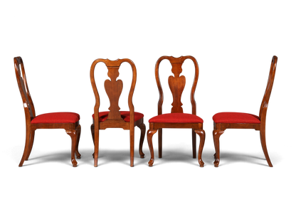 4x Wunderschöne Original Drexel Heritage Stühle Amerikanisch USA Stuhlset Küchenstühle Esszimmer Stühle
