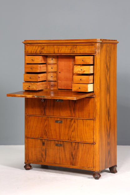 Wunderschöner Louis Philippe Sekretär Vertiko Gründerzeit Kommode Schubladenkommode