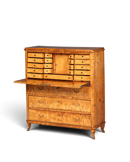 Traumhafter Sekretär im Biedermeier Stil um 1930 Schreibmöbel echt Holz Vertiko Kommode Schubladenkommode