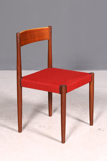 Eleganter Mid Century Stuhl Danish Design Vintage Esszimmerstuhl Retro Küchenstuhl Holz