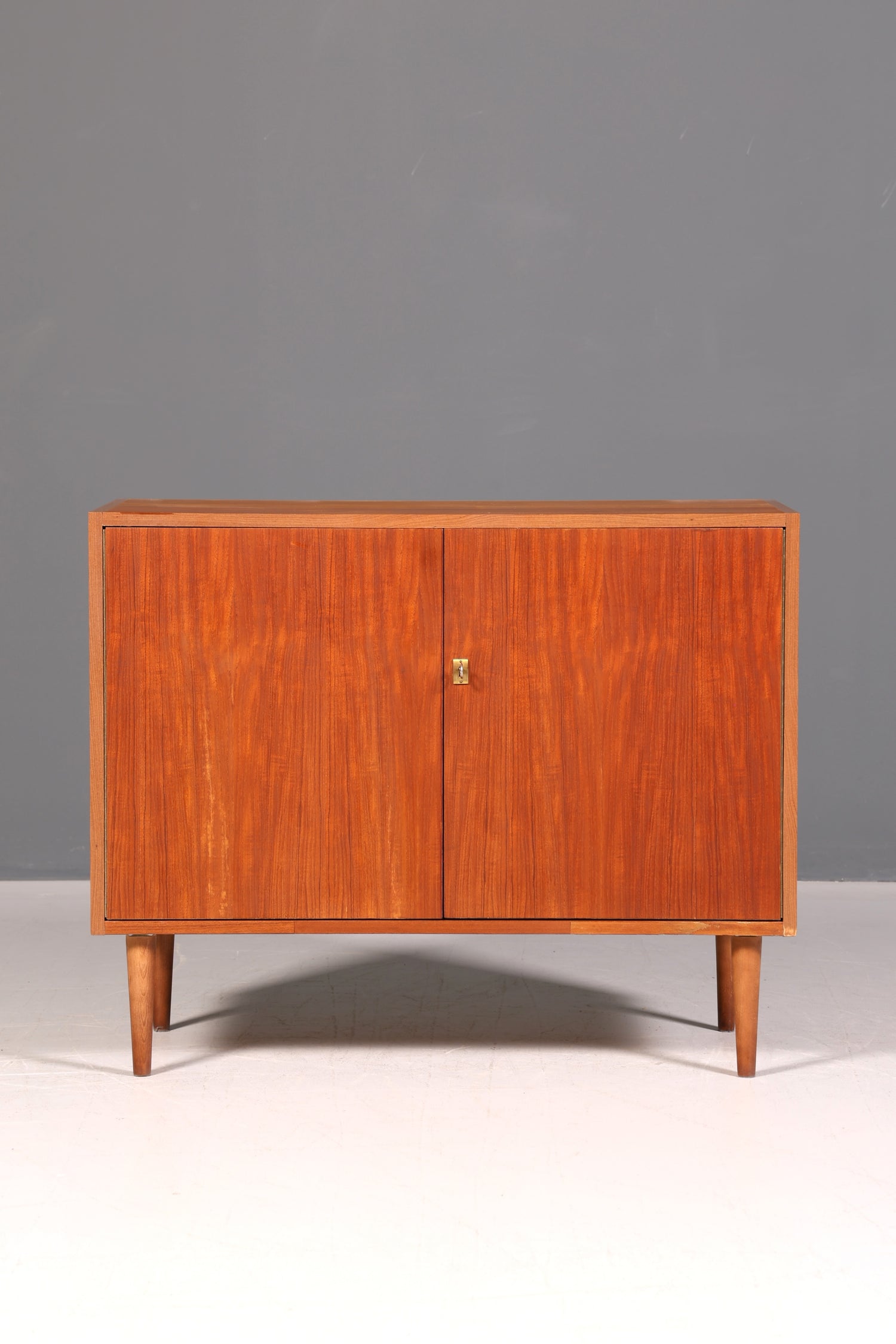 Wunderschöne Mid Century Kommode Vintage Schrank Retro Flurkommode 60s Sideboard Regal Holz