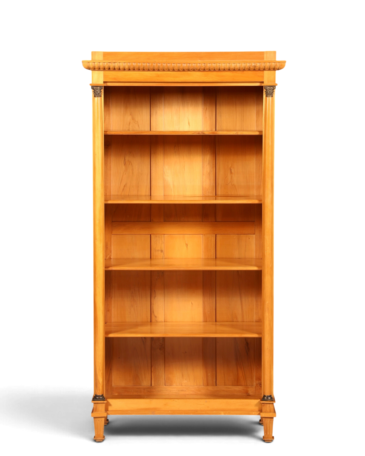 Traumhaftes Regal im Biedermeier Stil Antik Bücherregal Weichholz Buchablage