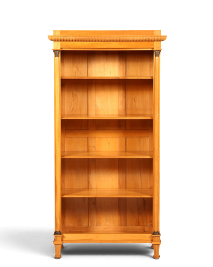 Traumhaftes Regal im Biedermeier Stil Antik Bücherregal Weichholz Buchablage