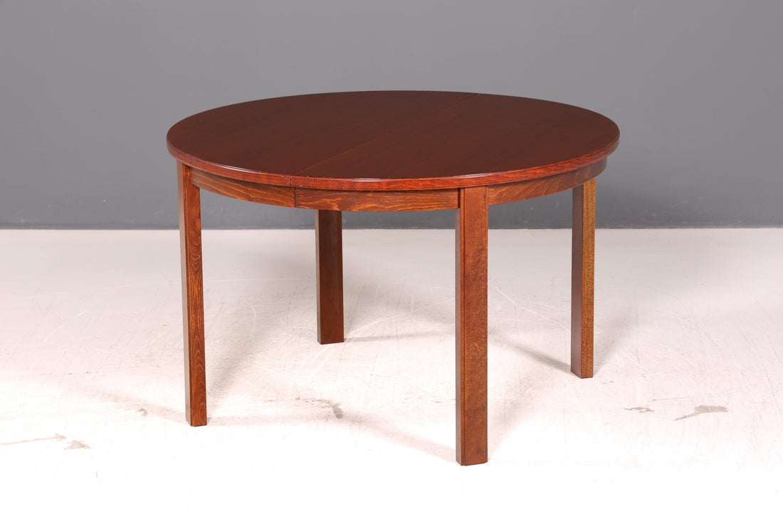 Fraaie Mid Century Eettafel van het Merk Ulferts Uitschuifbaar Rond Keukentafel Ronde Tafel Zweeds Design Vintage Jaren 60