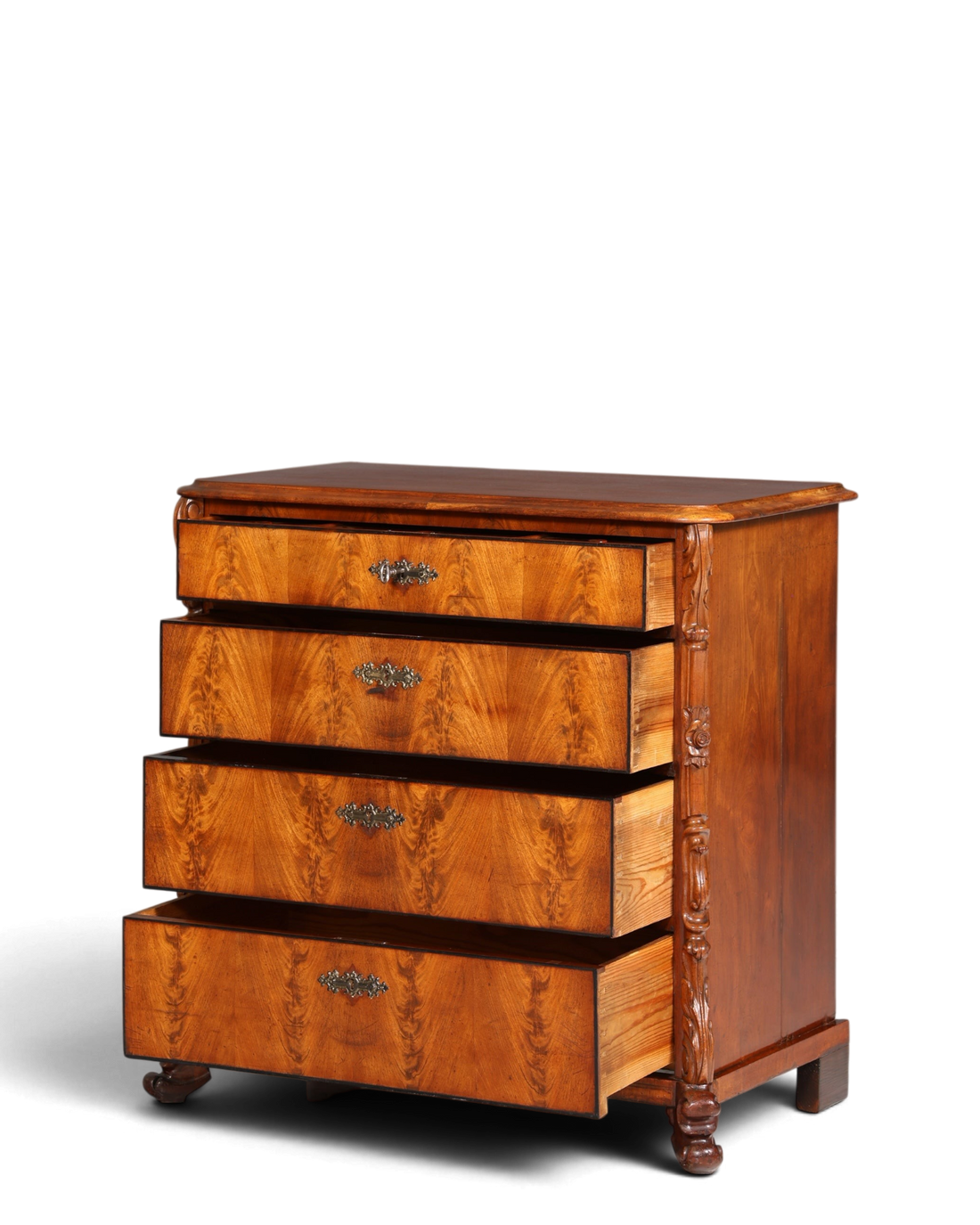 Traumhafte Louis Philippe Kommode Biedermeier Antik Schubladenkommode Sideboard um 1880