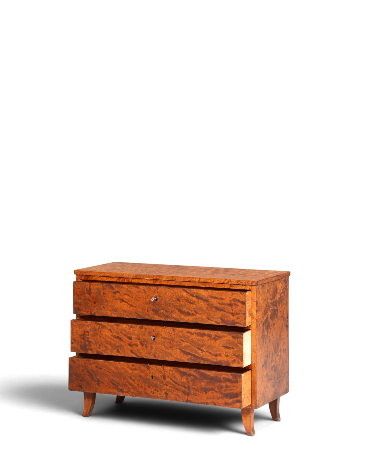Stilvolle antike Kommode im Biedermeier Stil Schrank Schubladenkommode Wäschekommode