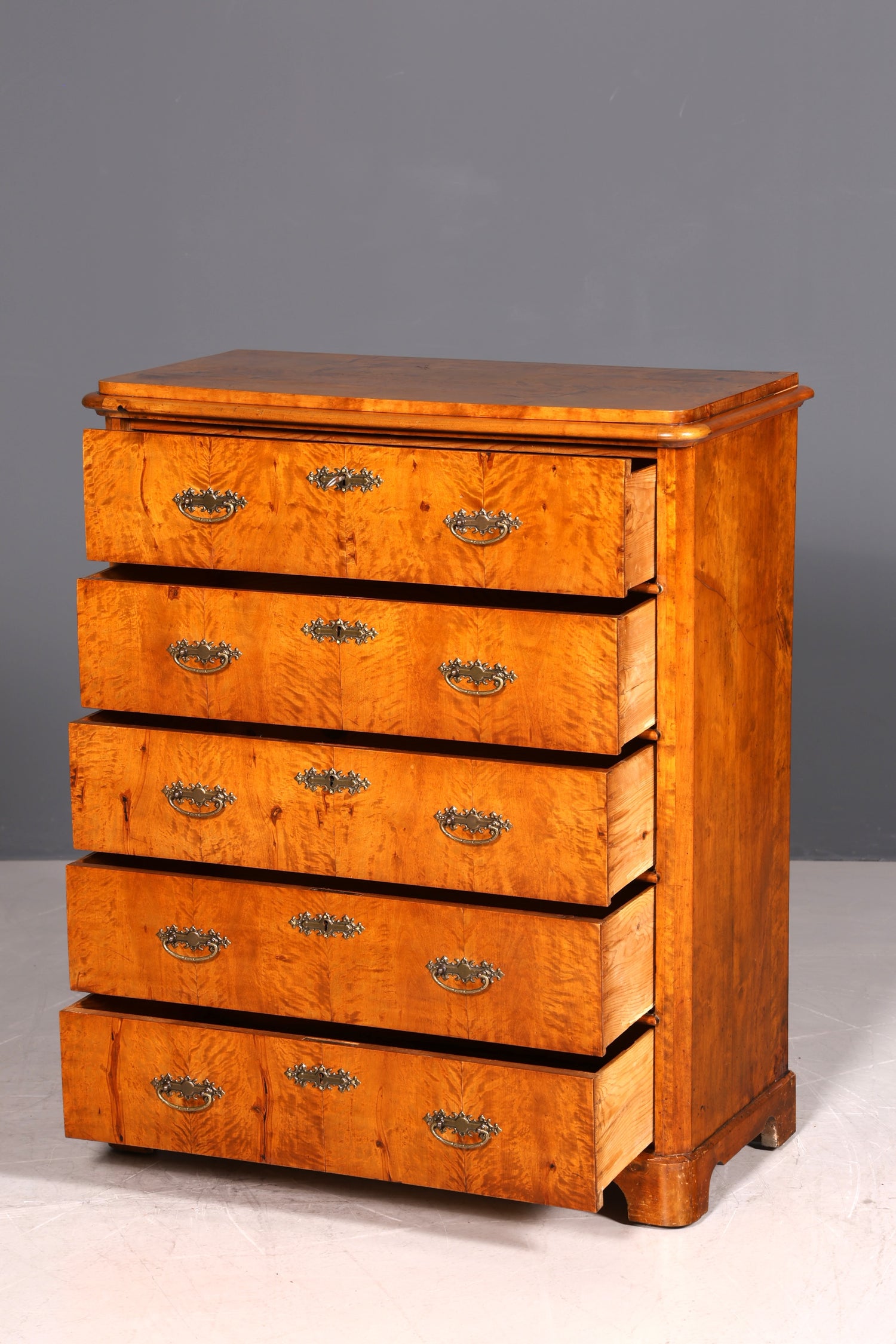 G415 Finish Wunderschöne Gründerzeit Kommode Jugendstil Antik Sideboard Schubladenkommode Wäschekommode (Kopie)