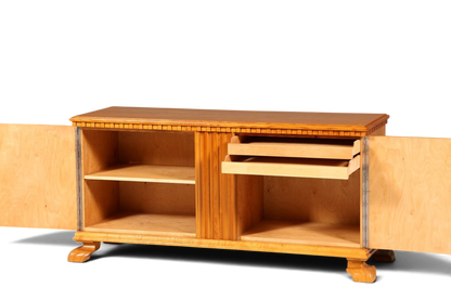 Edler Original Art Deco Sideboard Skandinavisch Schrank Mid Century Kommode