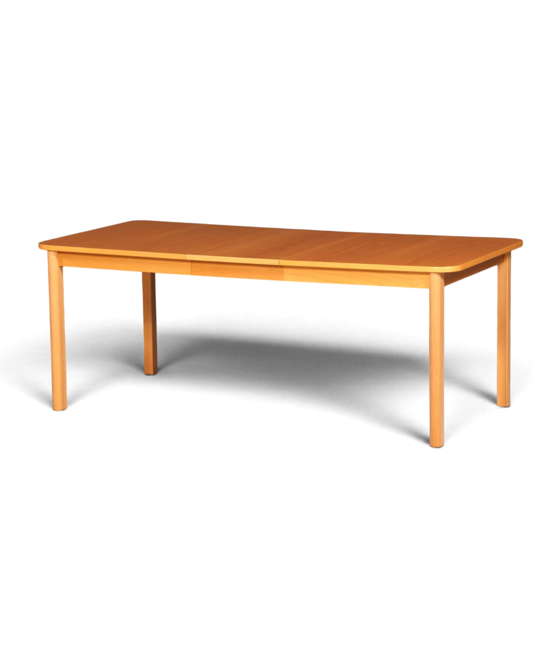 Schlichter Mid Century Esstisch ausziehbarer Vintage Tisch Retro Küchentisch