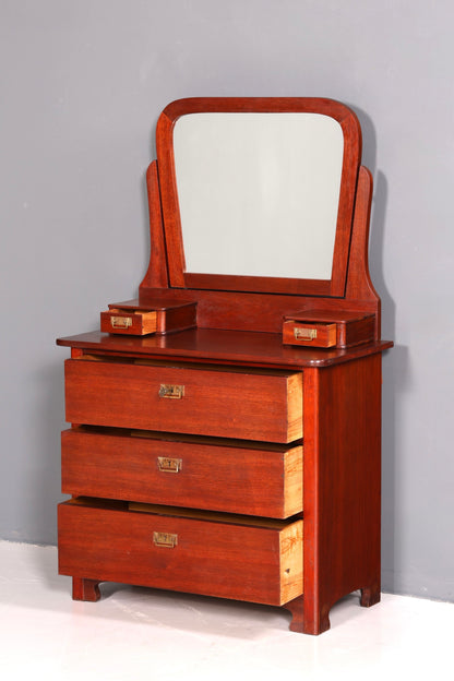 G391 Finish cm Traumhafte Gründerzeit Kommode Jugendstil Schubladenkommode Antik Vertiko Wäschekommode (Kopie)