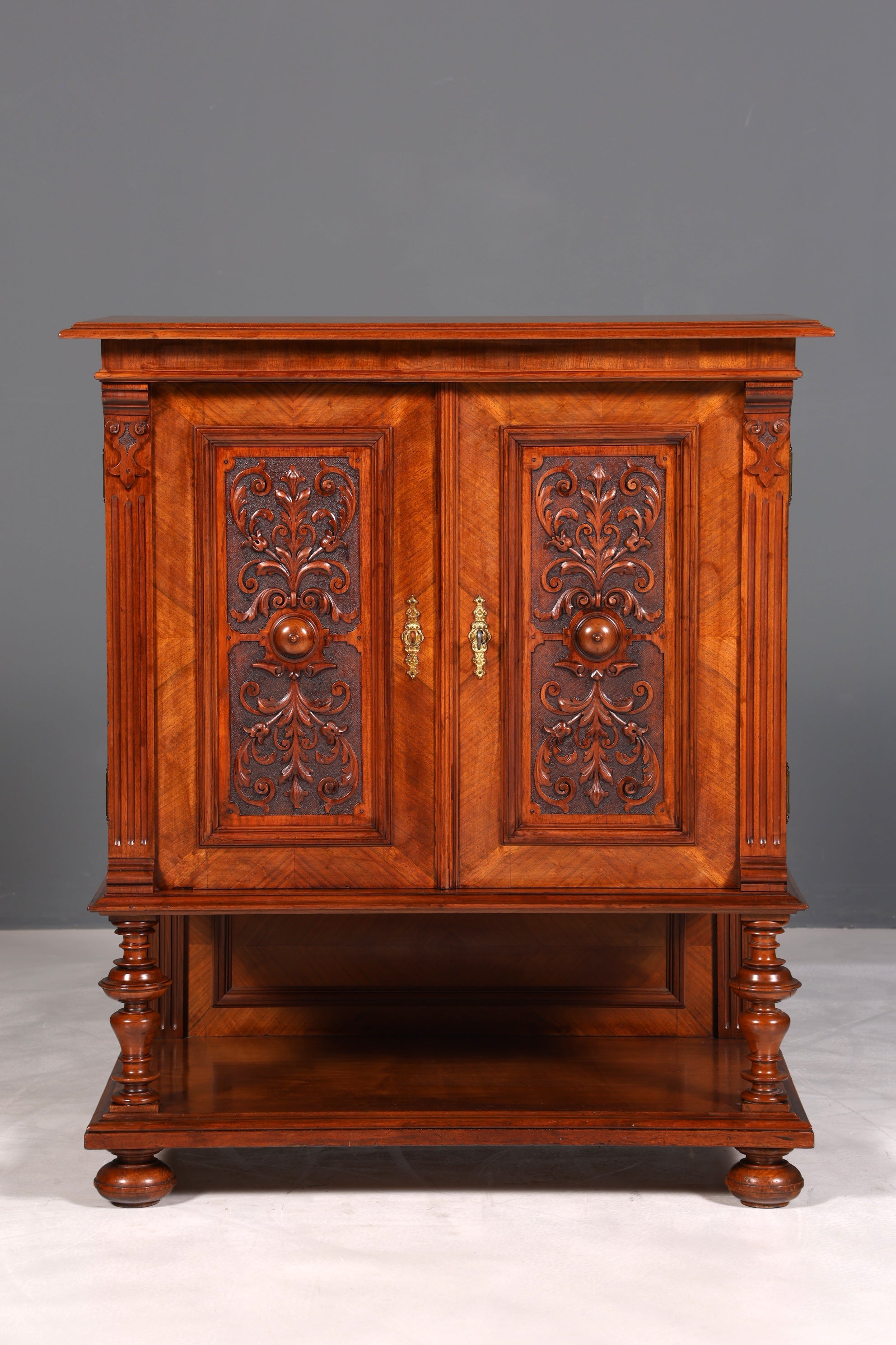 F899 Finish cm Traumhaftes Gründerzeit Vertiko Jugendstil Schrank Antik Highboard Kommode