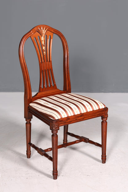 Dreamy chair in Gustavian style, English kitchen chair, antique style secretary chair