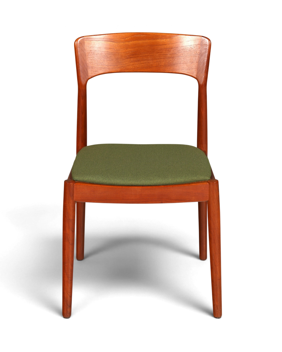 Mid Century Esszimmerstuhl Teakholz Henning Kjærnulf Korup Stolefabrik 60er Dänisch