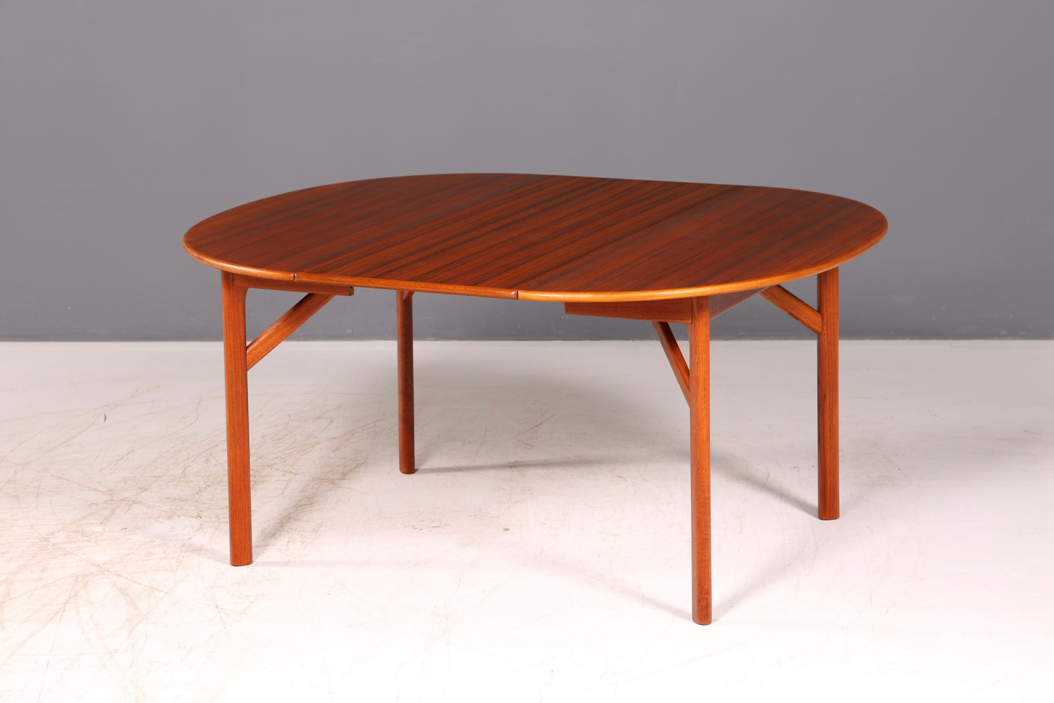 Traumhafter Mid Century Esstisch ausziehbar Danish Design Teak Holz Küchentisch Esszimmer Tisch
