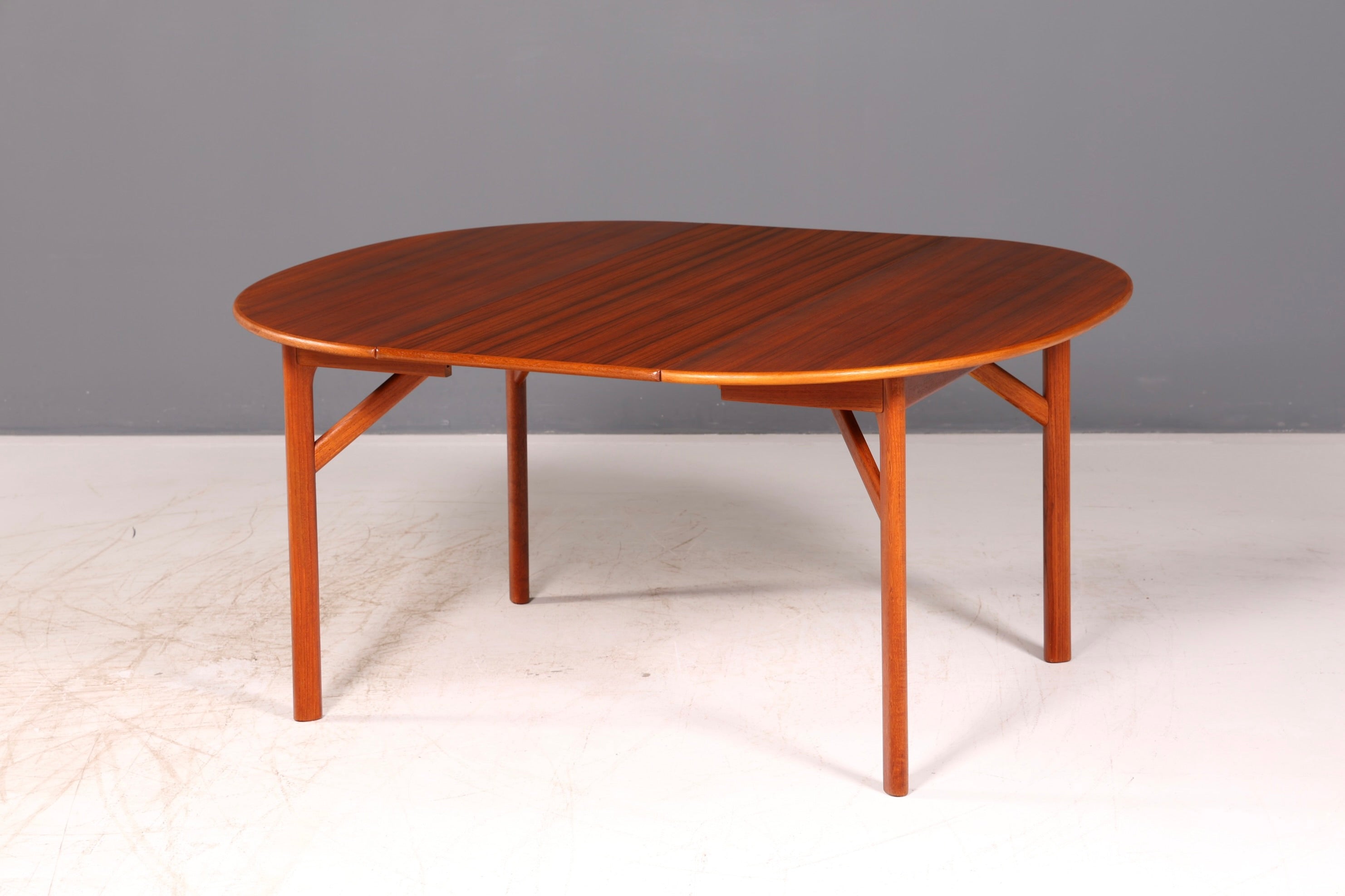 Traumhafter Mid Century Esstisch ausziehbar Danish Design Teak Holz Küchentisch Esszimmer Tisch