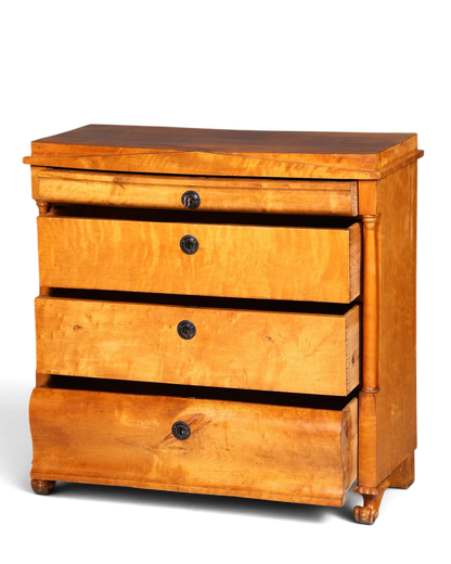 Wunderschöne Original Biedermeier Kommode Antik um 1880 Schubladenkommode Sideboard
