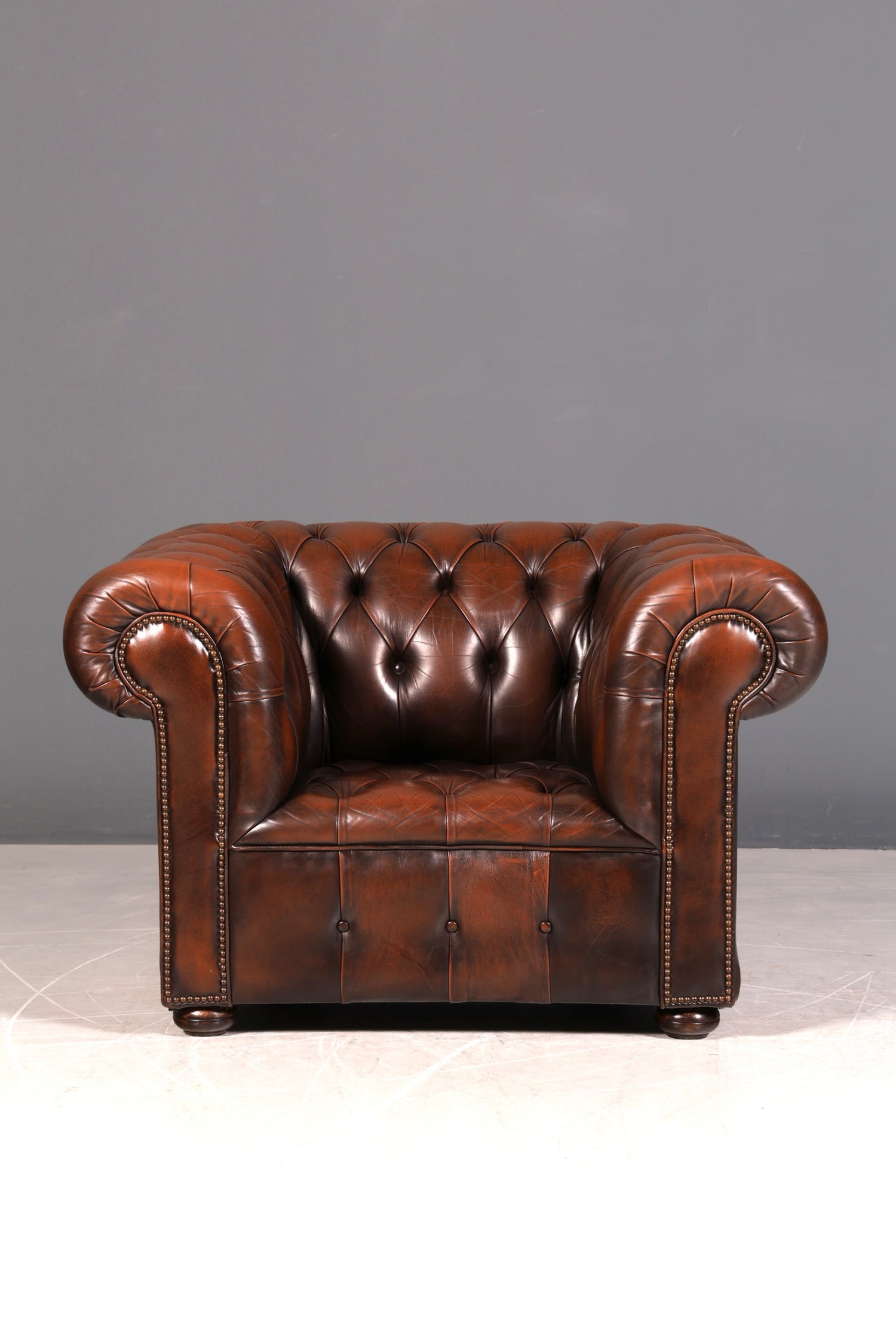 Edler Original Chesterfield Sessel Englischer Armlehnsessel Englisch Herrensessel