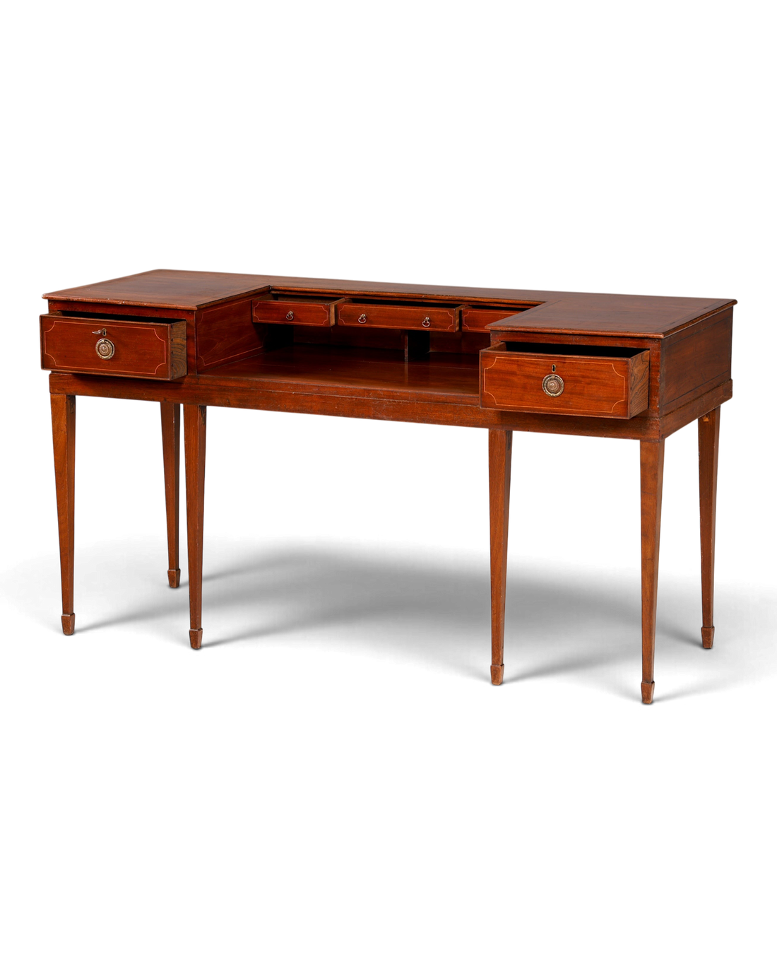 G621 Finish Filigraner Englischer Schreibtisch Englisch Desk Bürotisch 60s Office Table (Kopie)