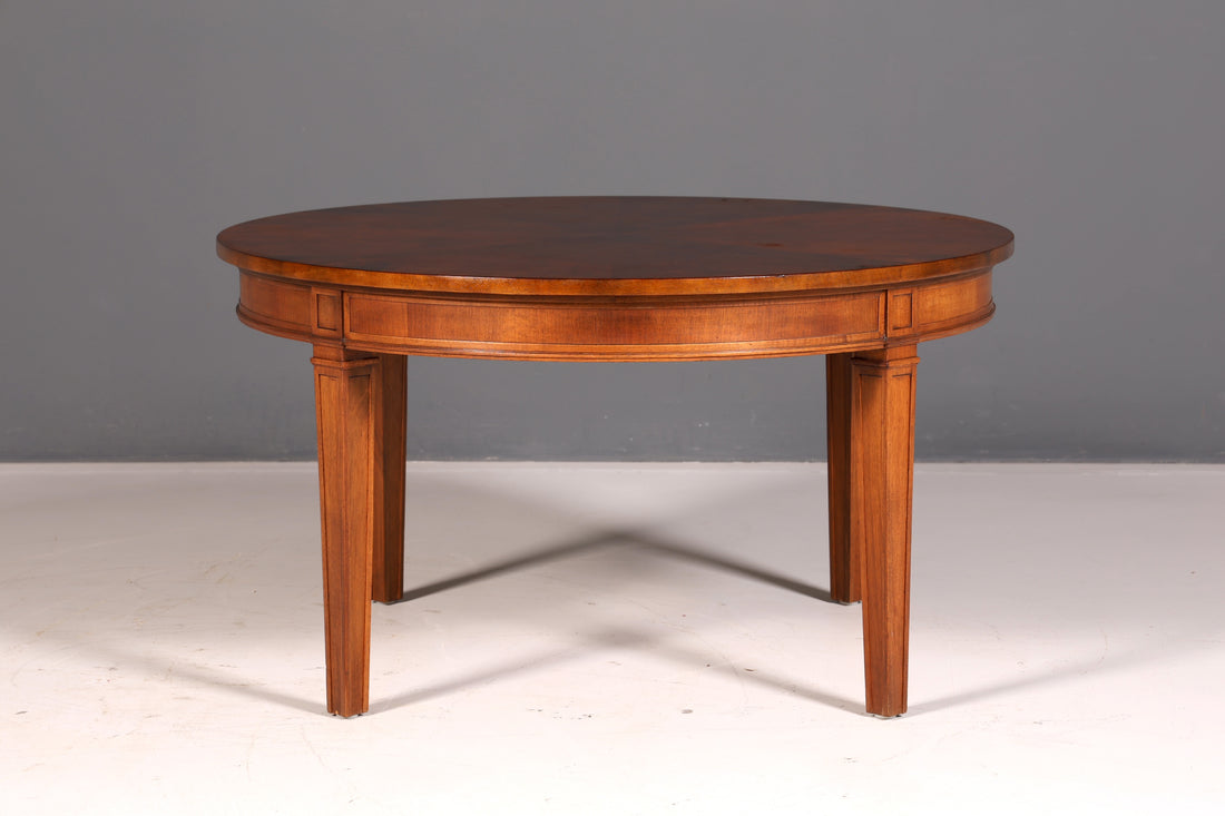 Prachtige Engelse salontafel, antiek, bijzettafel, ronde tafel, vintage