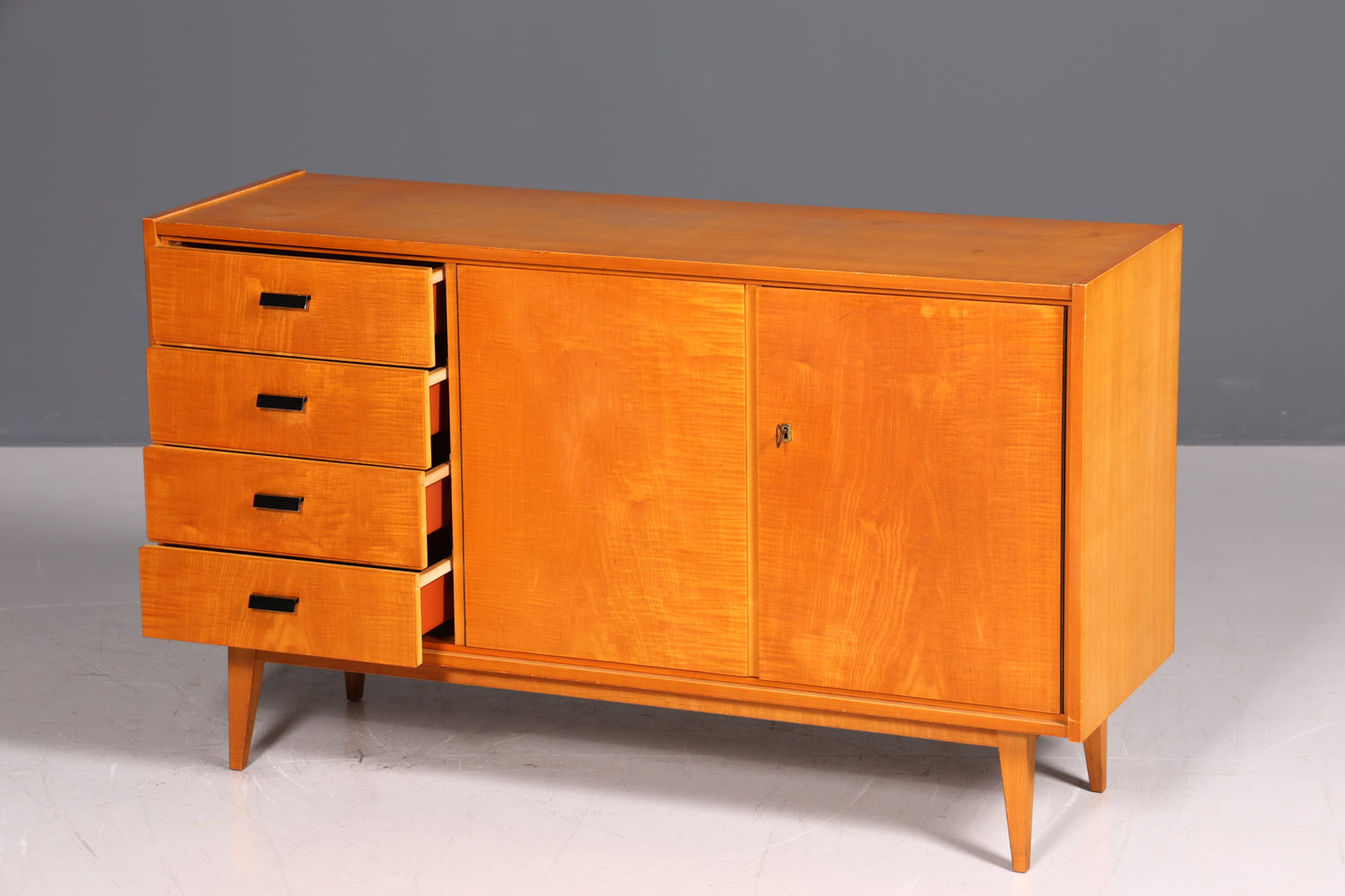 Wunderschönes Mid Century Sideboard Vintage Kommode TV Schrank Flurkommode 60s