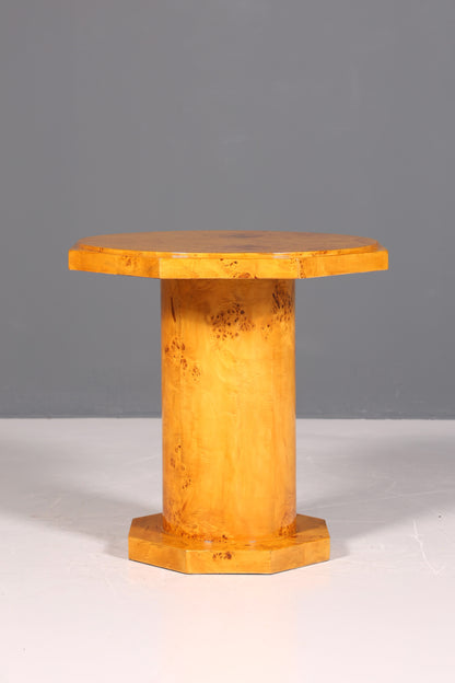 Dreamlike Art Deco style dining table, antique style, birch, kitchen table, dining room table