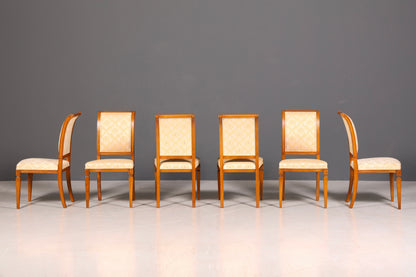 G674 Finish cm SELVA 6x Edle Englische Stühle Englisch Dining Chairs Antik 60er Jahre Regency Küchenstühle Stuhlset (Kopie 2)