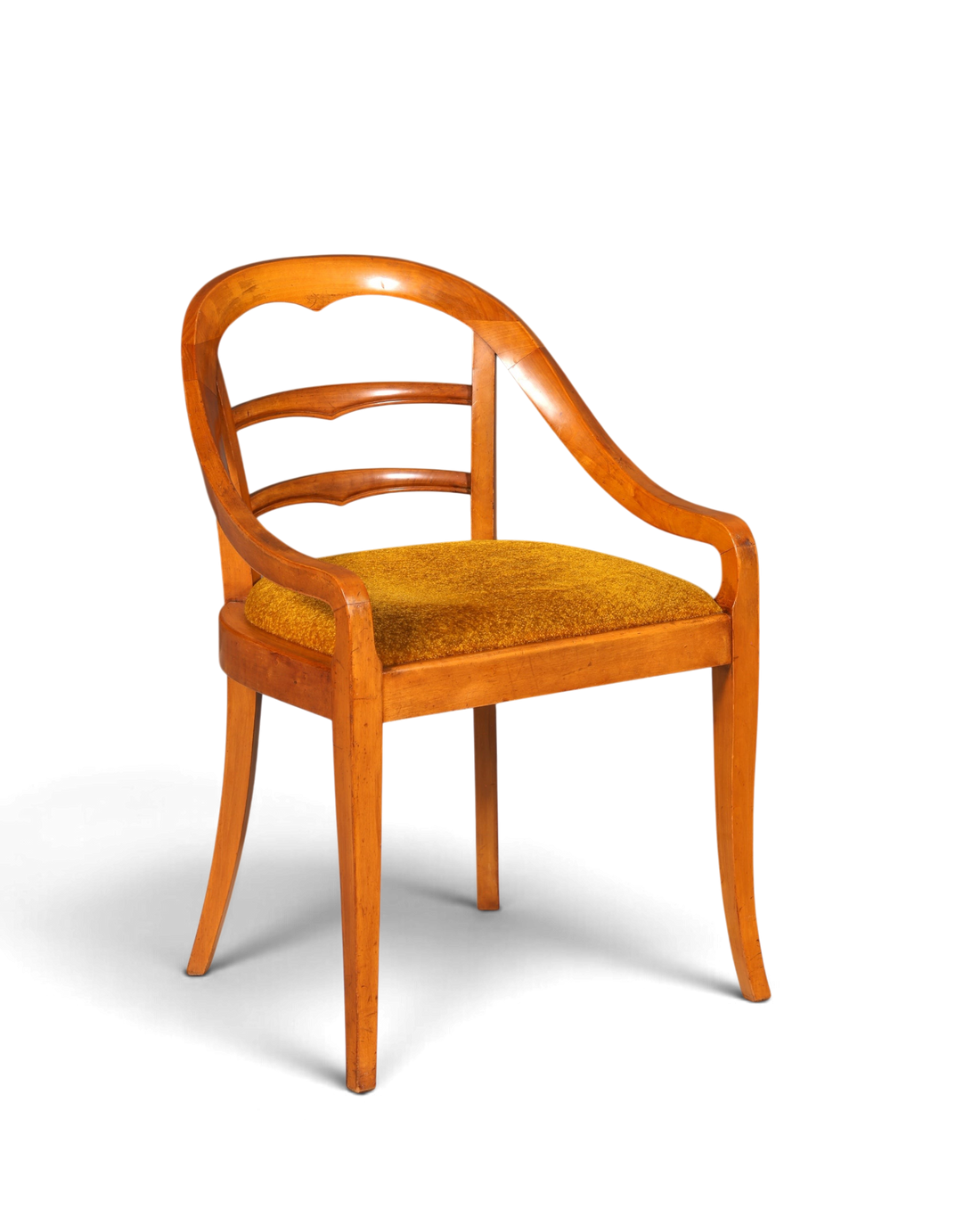 Dreamlike Art Nouveau Armchair Antique Secretary Chair Dining Chair Kitchen Chair Upholstered Chair Vintage Wooden Chair