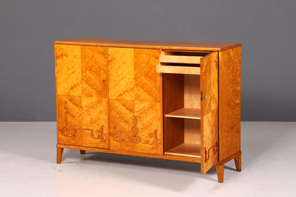 Stilvoller Original Art Deco Schrank Vertiko Sideboard um 1930 Highboard Kommode