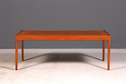 Wunderschöner Mid Century Couchtisch Teak Retro Ablagetisch Vintage Coffee Table 70er Jahre Wohnzimmertisch
