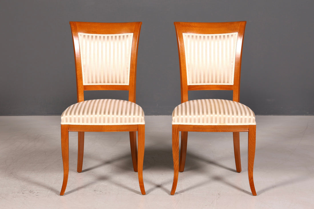 2x Traumhafte Selva Stuhle Esszimmer Stuhl Set Küchenstühle Antik Stil Set