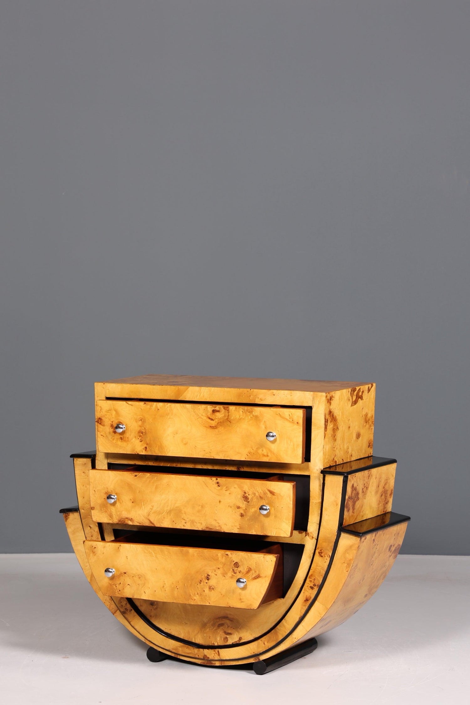 Edles Art Deco Stil Sideboard Wandkonsole Biedermeier Antik Stil Kommode Schubladenkommode