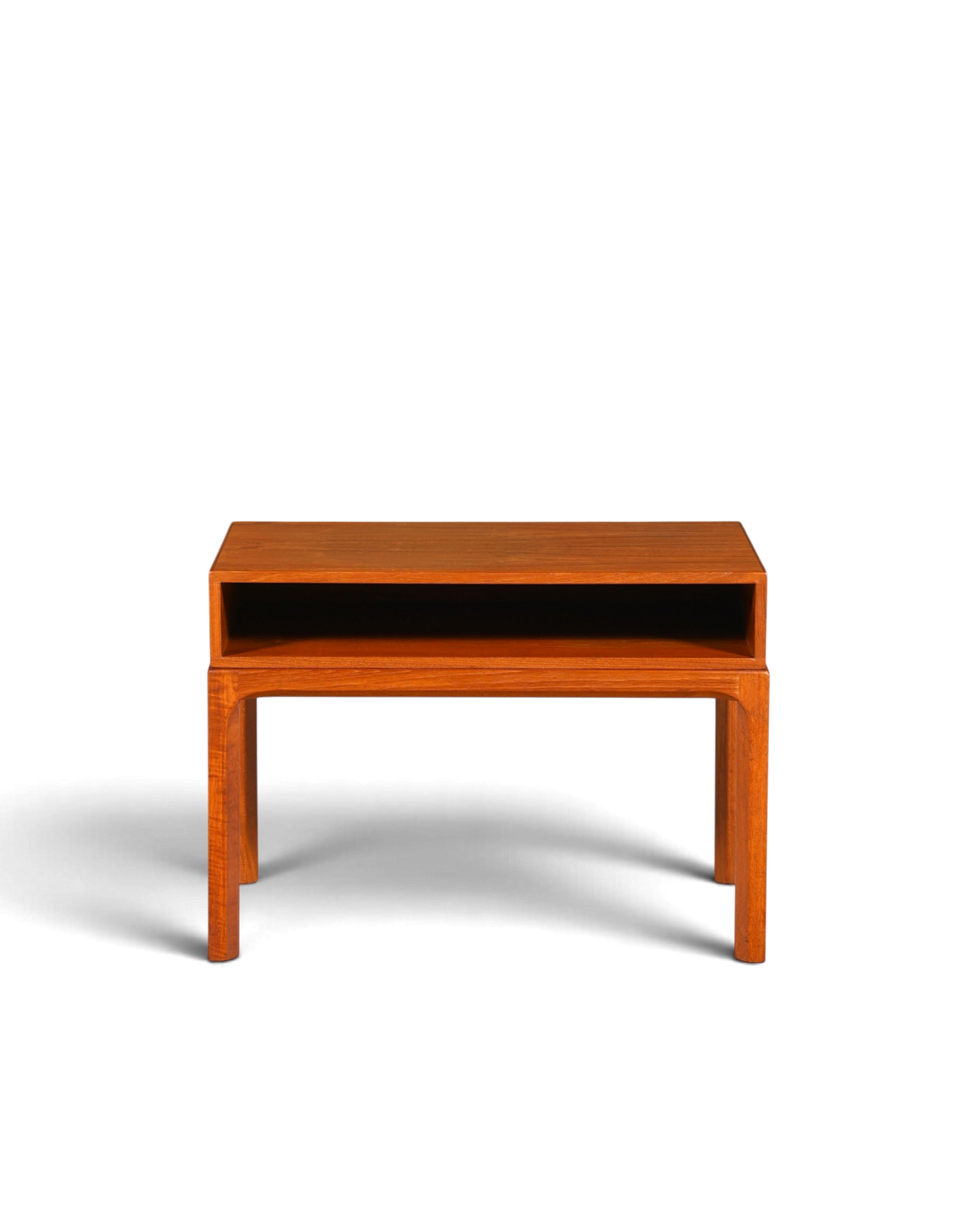 Wunderschöner Aksel Kjersgaard Beisteltlisch Mid Century Ablage Tisch Teak Holz Danish Design Nachttisch