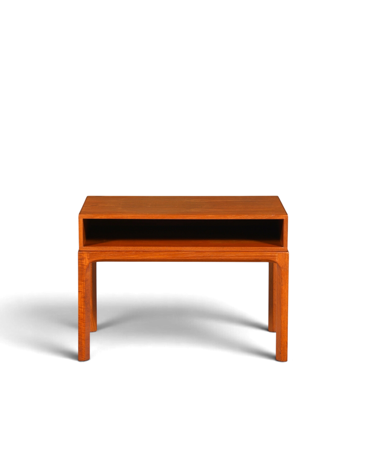 Wunderschöner Aksel Kjersgaard Beisteltlisch Mid Century Ablage Tisch Teak Holz Danish Design Nachttisch