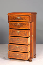 E911 Finish cm Wunderschönes Gründerzeit Vertiko Louis Philippe Kommode um 1880 Schubladenkommode