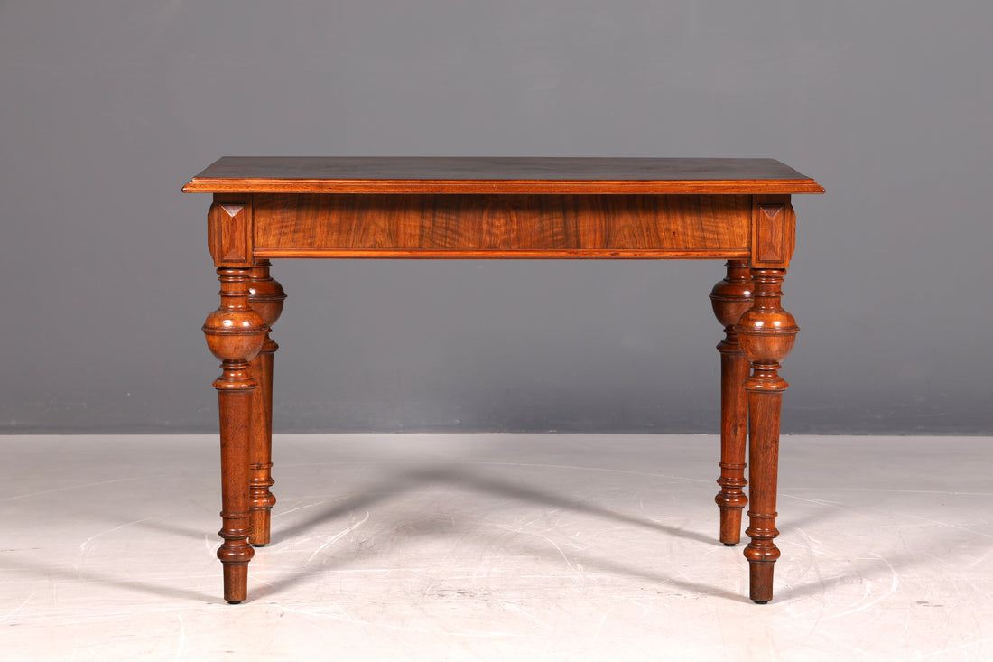 Antiker Gründerzeit Esstisch Esszimmertisch Massivholz Jugendstil Salon Tisch um 1890